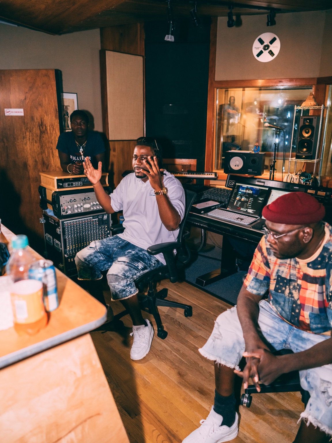 CEO Dee in the studio around the time of #iDoit4mycity, Vol. 1
