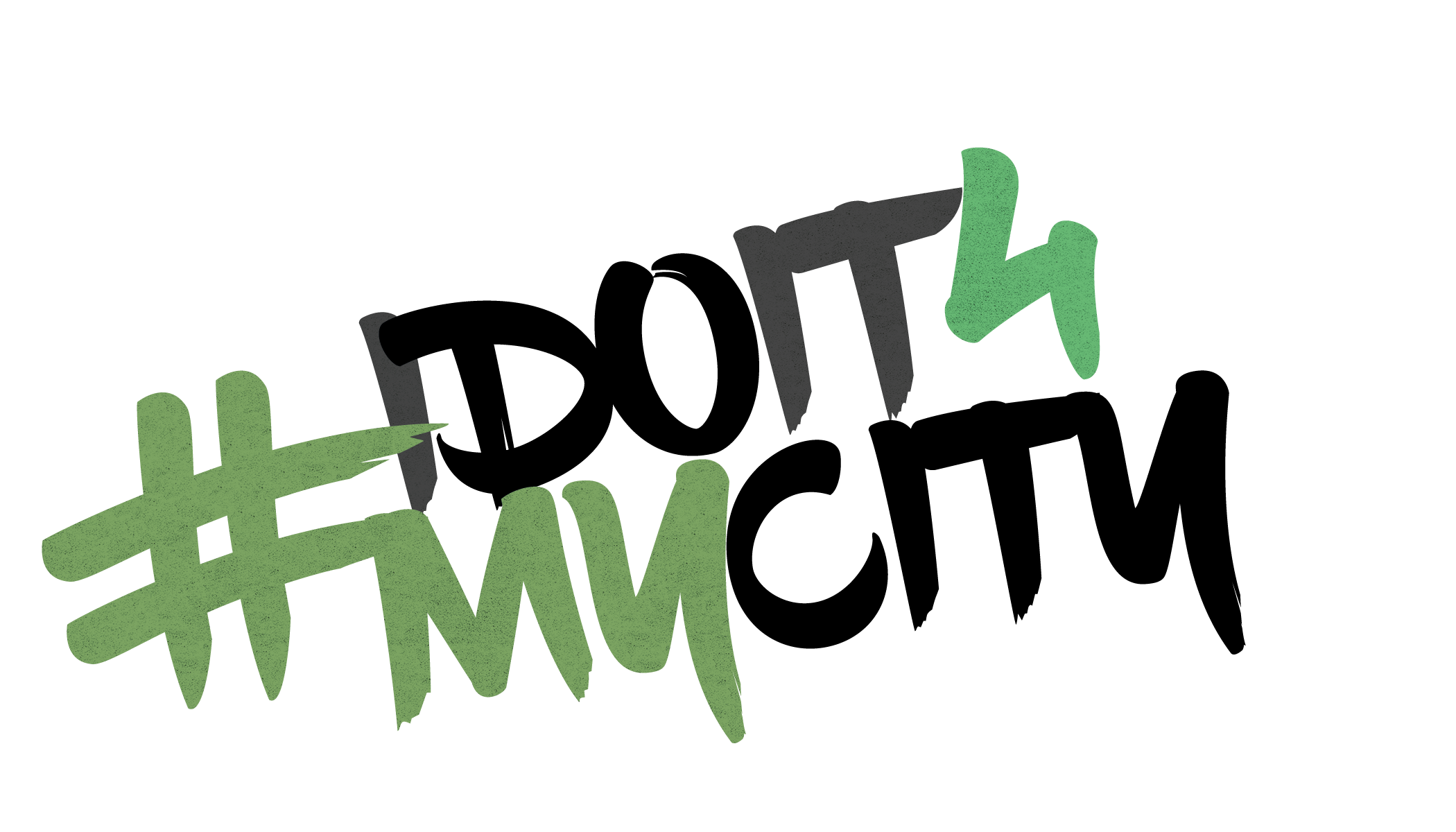 Original #iDoit4mycity logo in black, gray, and green.